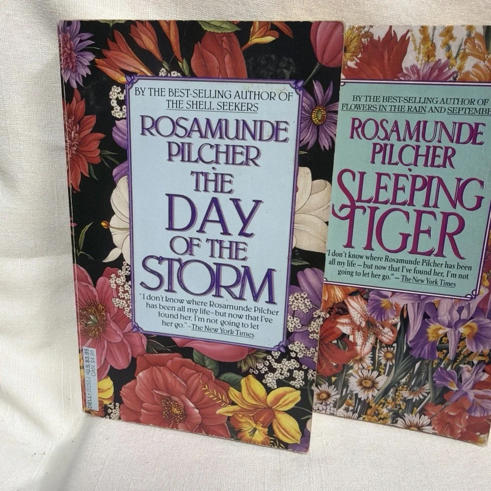 Rosamunde Pilcher 4 PB Lot Day Of The Storm Sleeping Tiger End Of Summer Wild Mo